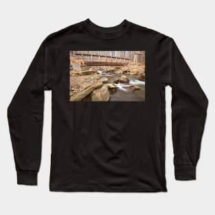 Cunningham Forest Bridge & Water Stream Long Sleeve T-Shirt